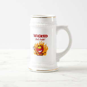 Wicked but Cute Beer Stein