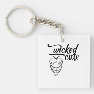 wicked cute design key ring