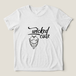 wicked cute design Tri-Blend shirt