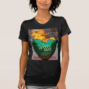 Wicked Flame Heart – Bella+Canvas Women’s Slim Fit T-Shirt