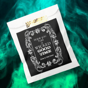 Wicked Good Time Halloween Treats Favour Bags