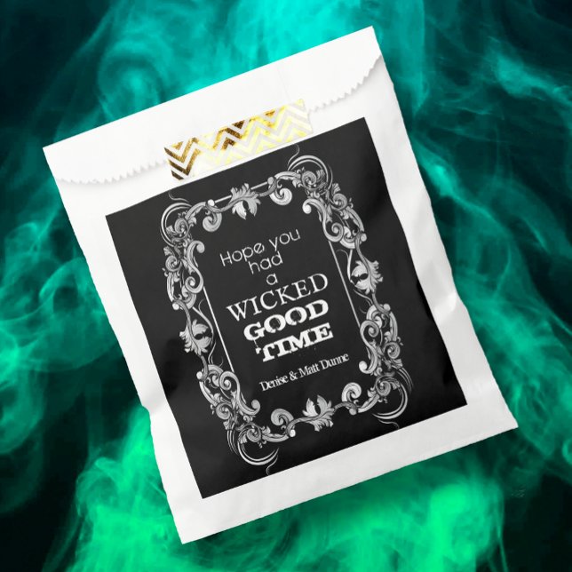 Wicked Good Time Halloween Treats Favour Bags (Creator Uploaded)