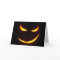 Wicked Grin Halloween Pumpkin Greeting Card