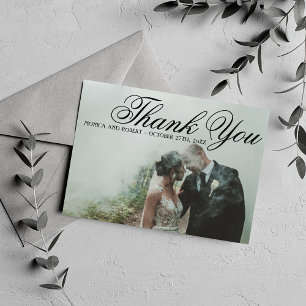 Wicked Halloween Black Orange Thank You