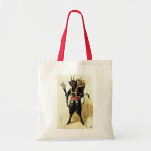 Wicked Krampus Scary Demon Holiday Christmas Xmas Tote Bag