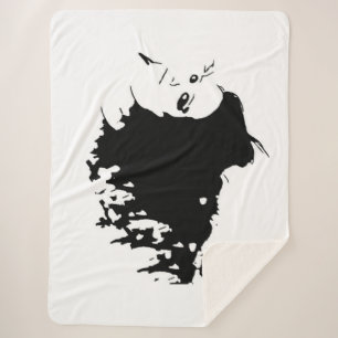 Wicked Mane Sherpa Blanket