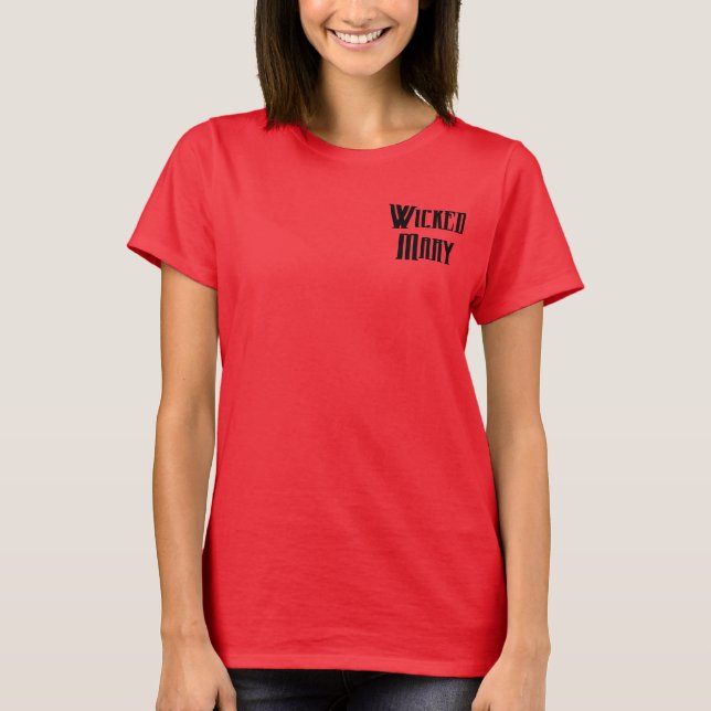Wicked Mary Women's Polo Shirt (Front)