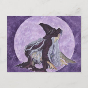 wicked moon witch postcard