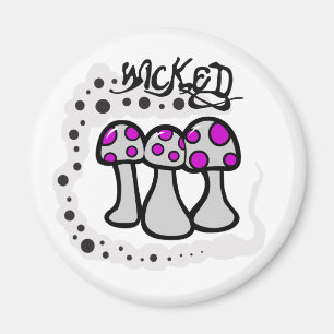 Wicked Mushroom Magnet