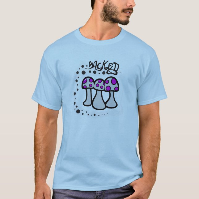 Wicked Mushroom T-Shirt (Front)