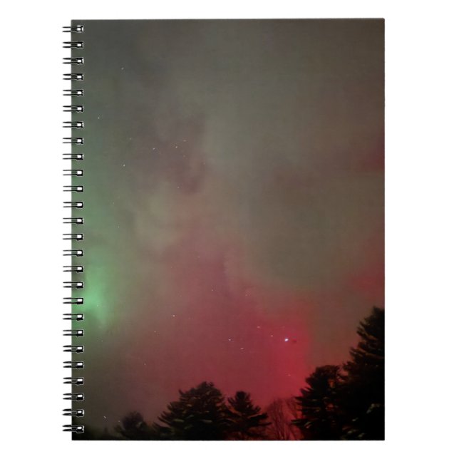 Wicked Northern Lights Notebook (Front)