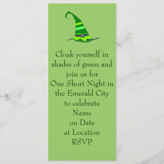 Wicked Party invitation