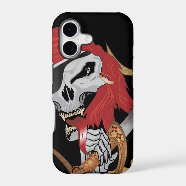 Wicked Pirate Skull (Back)