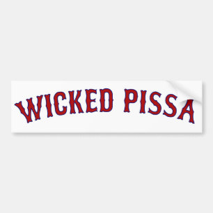 Wicked Pissa Bumper Sticker