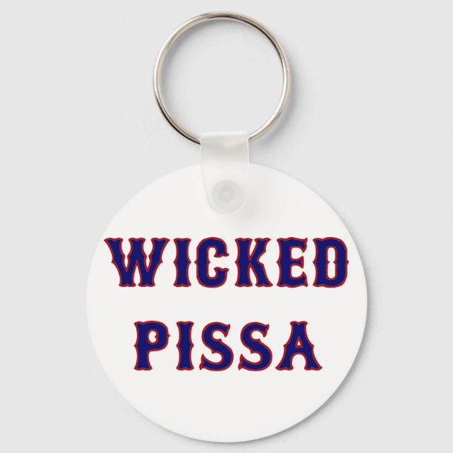 Wicked Pissa Key Ring (Front)