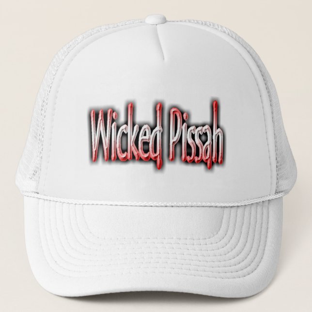 Wicked Pissah Trucker Hat (Front)