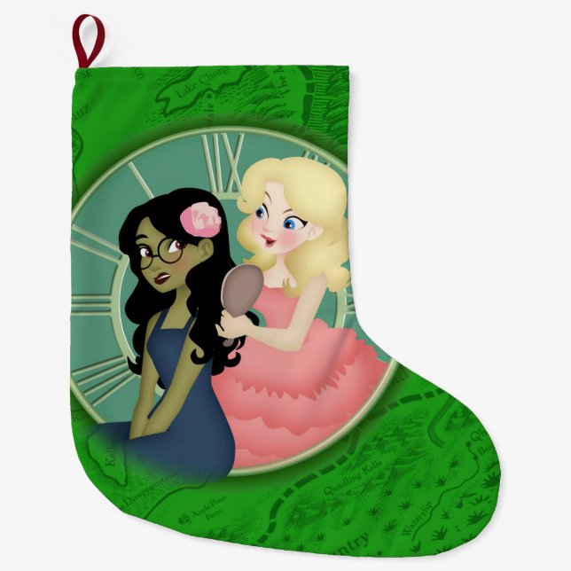 wicked popular large christmas stocking (Front)