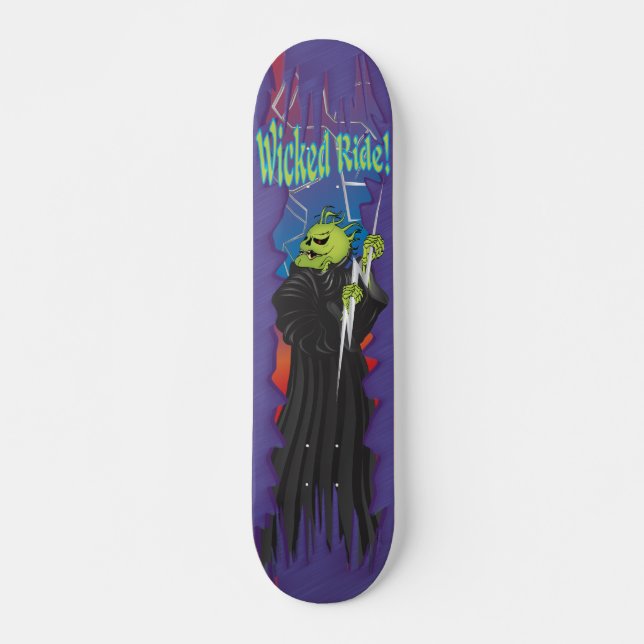 Wicked Ride Skateboard (Front)
