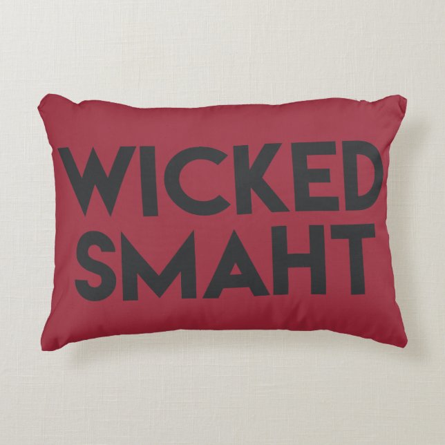 WICKED SMAHT SMART DECORATIVE CUSHION (Front)