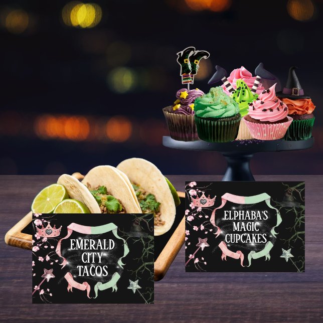 Wicked Theme Food Signs (Creator Uploaded)