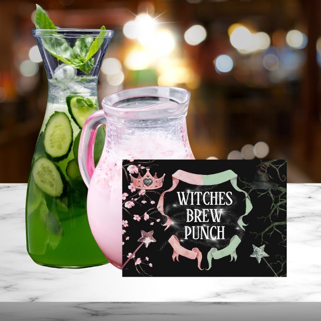 Wicked Theme Tent Food Card (Creator Uploaded)