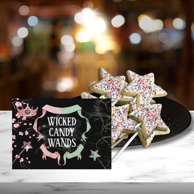 Wicked Theme Tent Food Card (Creator Uploaded)