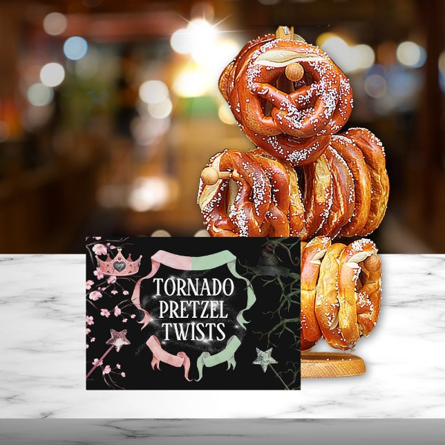 Wicked Theme Tent Food Card (Creator Uploaded)