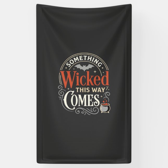 Wicked This Way Comes Halloween Design_1 Banner (Vertical)