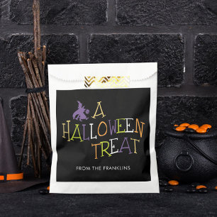 Wicked Treat Halloween Party Favour Bag