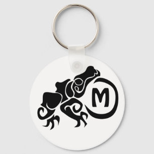 Wicked Tribal Frog Key Ring