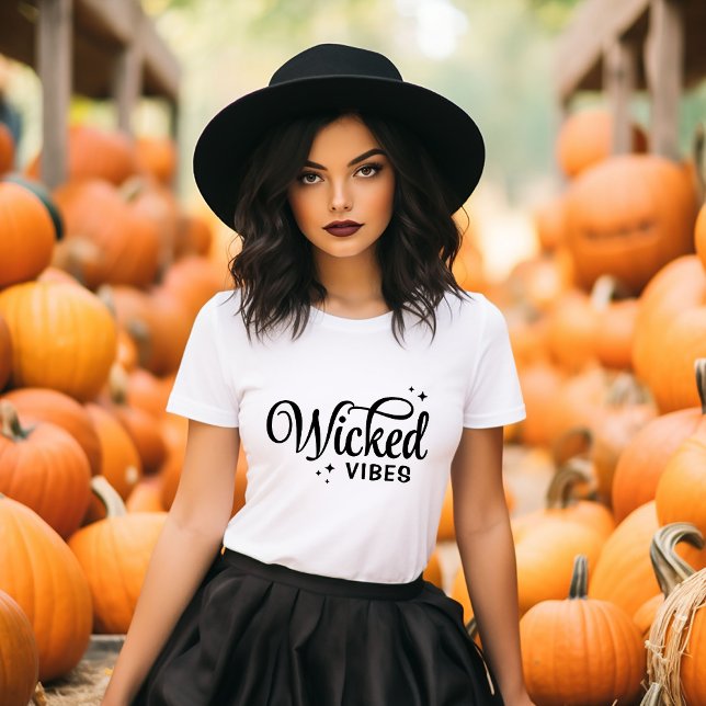 Wicked Vibes Halloween T-Shirt (Creator Uploaded)