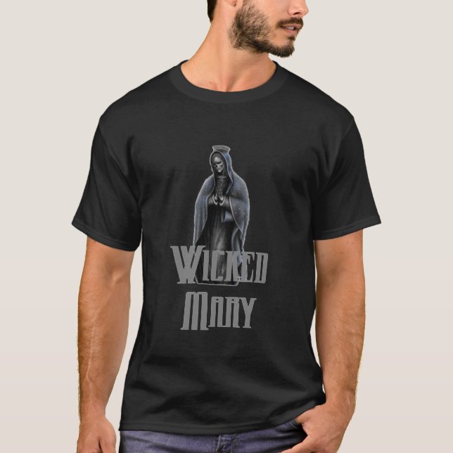 Wicked Virgin Mary T-Shirt (Front)