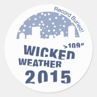 Wicked Weather 2015 - stickers 20 to a sheet