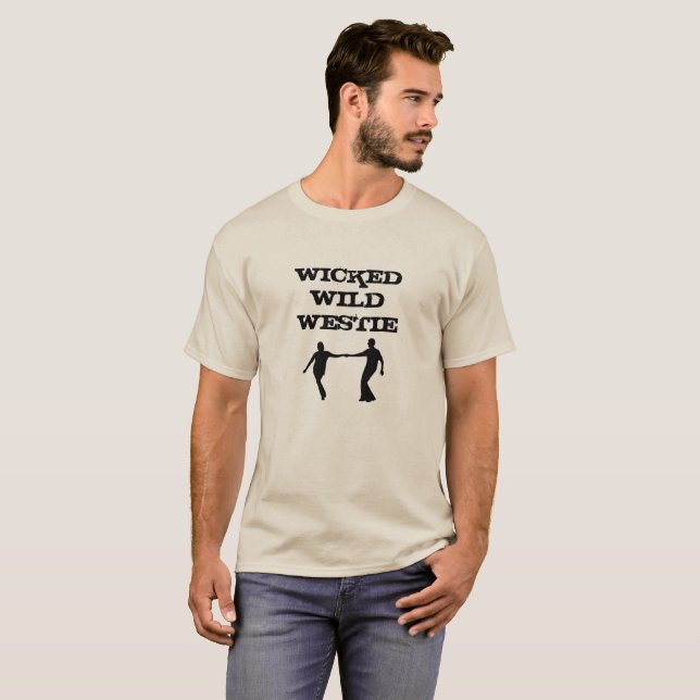 Wicked Wild Westie T-Shirt (Front Full)