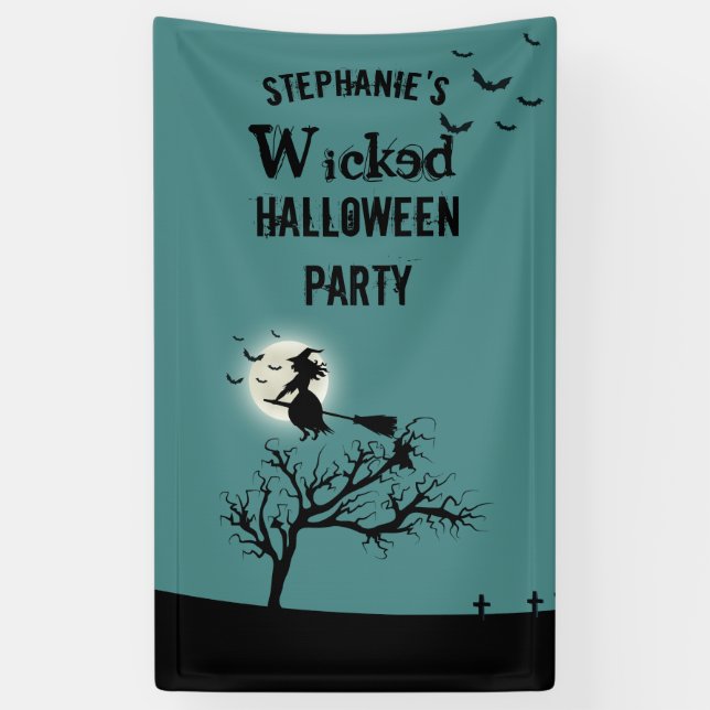 Wicked Witch Banner (Vertical)