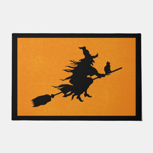 Wicked Witch Halloween Doormat (Front)