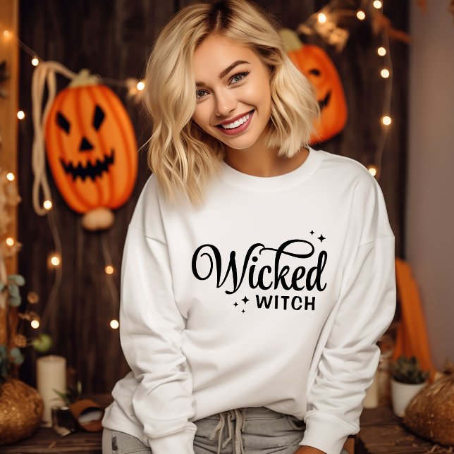 Wicked Witch Halloween Sweatshirt (Creator Uploaded)