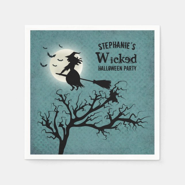 Wicked Witch Napkin (Front)