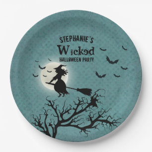 Wicked Witch Paper Plate