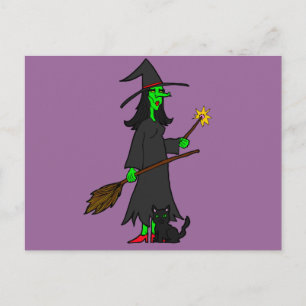 Wicked Witch Postcard