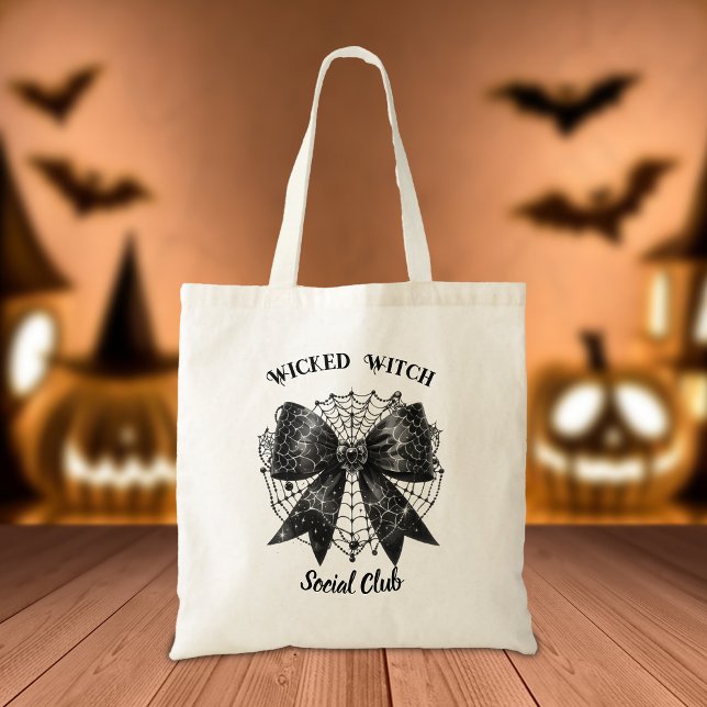Wicked Witch Social Club Coquette Tote Bag (Creator Uploaded)