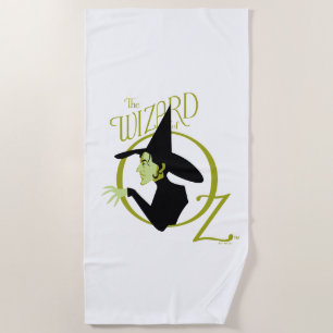 Wicked Witch™ The Wizard Of Oz™ Logo Beach Towel