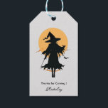 Wicked Witch Unique Halloween  Gift Tags<br><div class="desc">Wicked Witch Unique, Modern and cute Halloween Gift Tags</div>