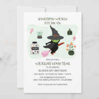Wickedly Cute Green Witch Birthday Party