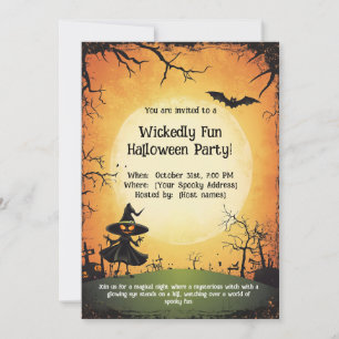 🪄Wickedly Fun Halloween Party! Invitation