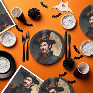 Wickedly Good Grub Halloween Party  Paper Plate