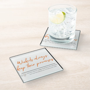 Wickeds Always Keep Their Promises Coaster