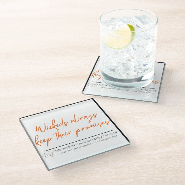 Wickeds Always Keep Their Promises Coaster (Angled)