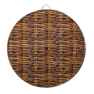 Wicker Basket Pattern Dartboard