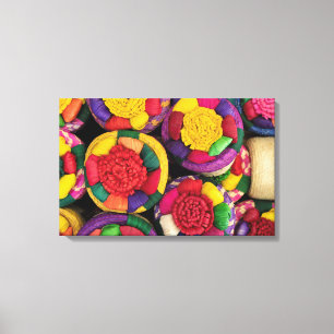 Wicker Baskets Canvas Print